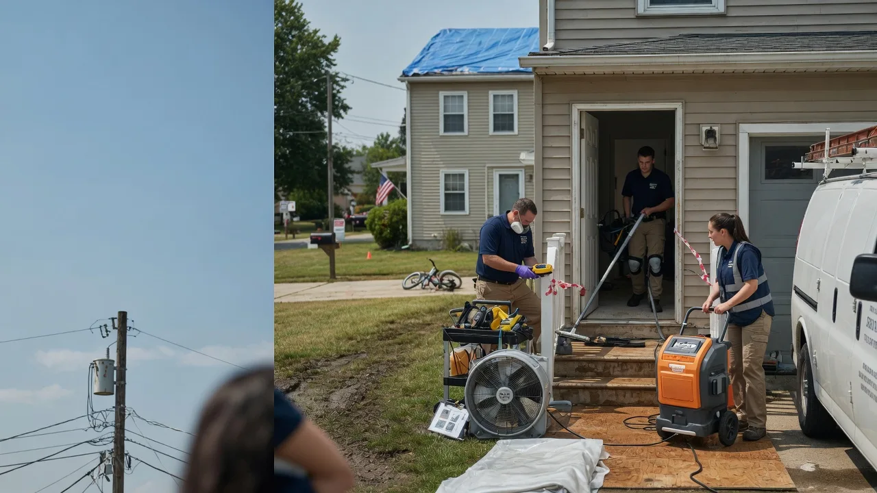 Water Damage Repair in Zanesfield, OH near me